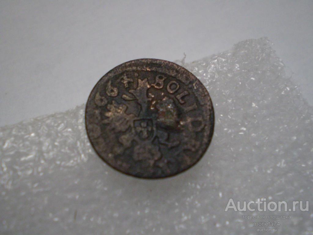 Польский солид 1664 года. 2  Буратинка.