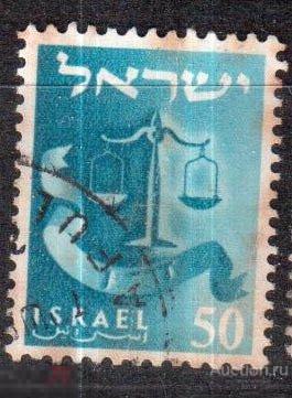 1955- 1959. Израиль. 50(Pr). Эмблемы 12 колен Израилевых