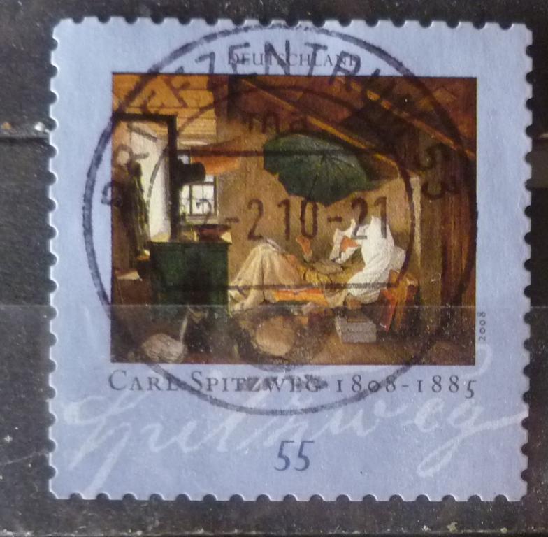 ФРГ 2008 Mi# 2648  Картина живопись гаш