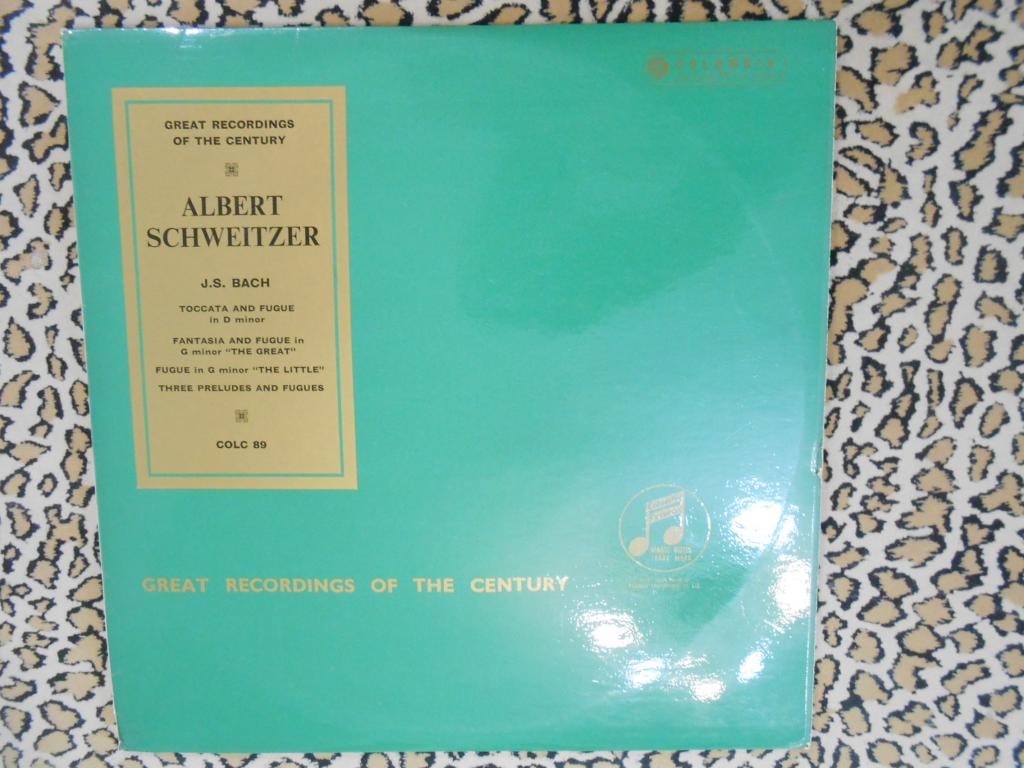 LP Bach / Albert Schweitzer – Bach Recital