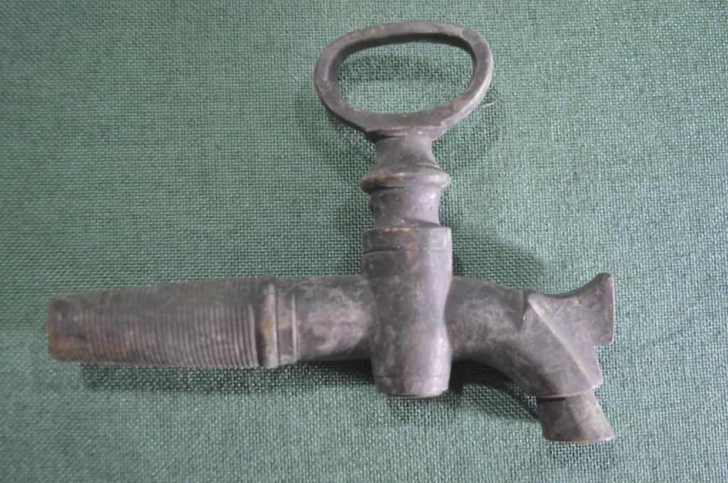 Кран бочковой старинный. Латунь. Царская Россия. #1