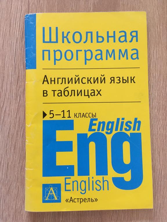 Английский язык в таблицах. Школьная программа. 5-11 классы 2008