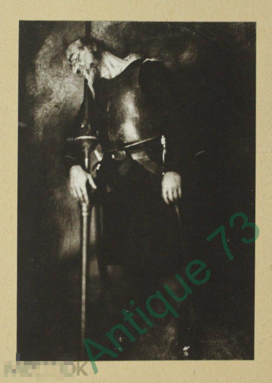 Федор Шаляпин Опера Дон-Кихот Фототипия Оригинал Шерлинг ок 1910 г