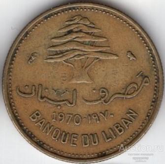 Ливан 10 пиастров 1969 года