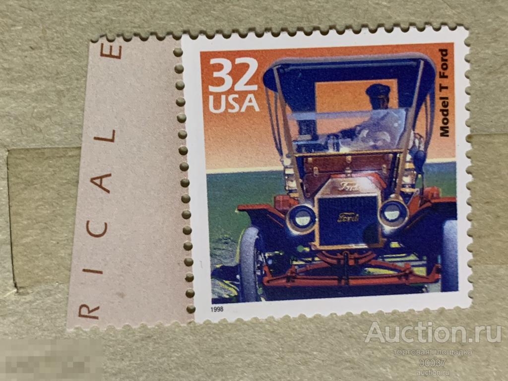 1998. США. Празднуем столетие - 1900-е годы - Model T Ford. Mi.: 2907
