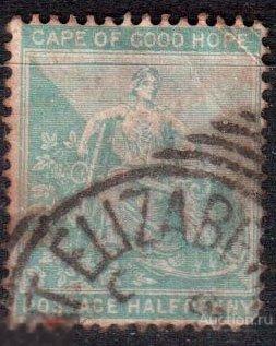 1896- 1898. Мыс Доброй Надежды. протекторат колония. Король. Mi:.
