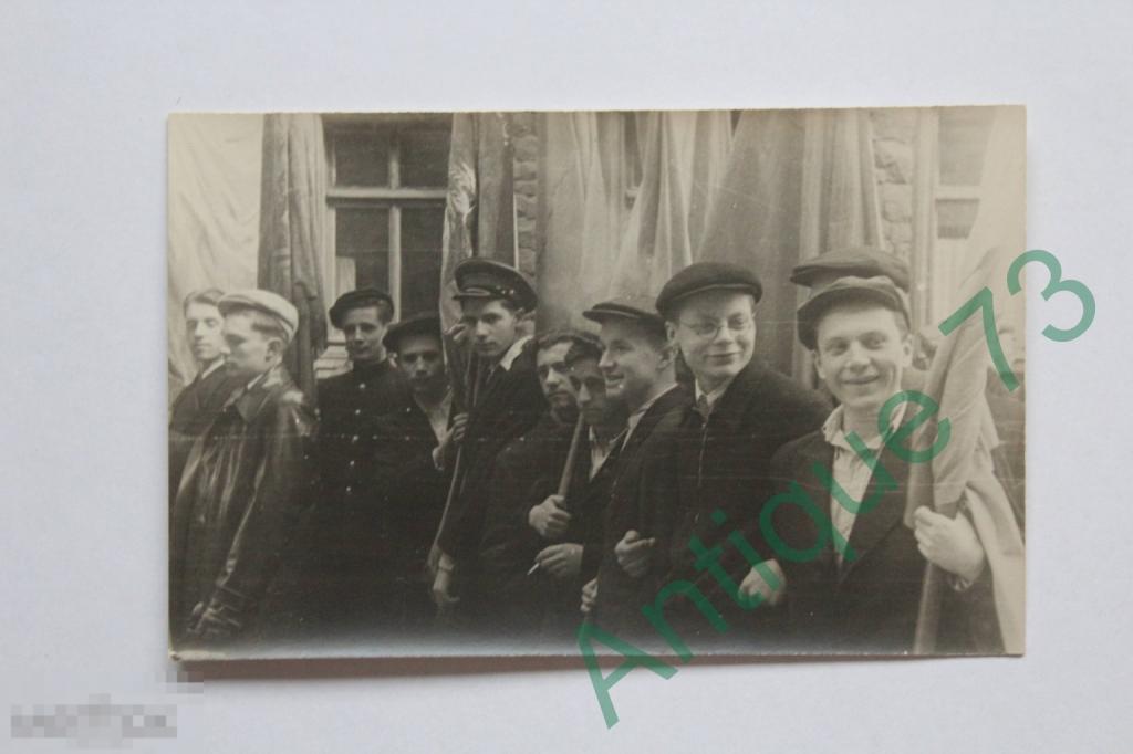 Советское Фото Демонстрация Митинг Парад 1 Мая 1949 г