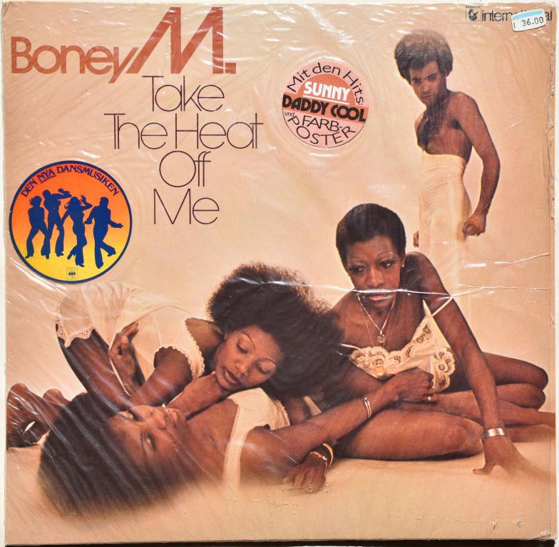 Boney M. "Take The Heat Off Me" 1976 Lp + Poster