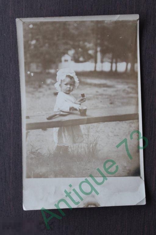 Портрет Девочка Ребенок Дети на открытках Дореволюционная PLX