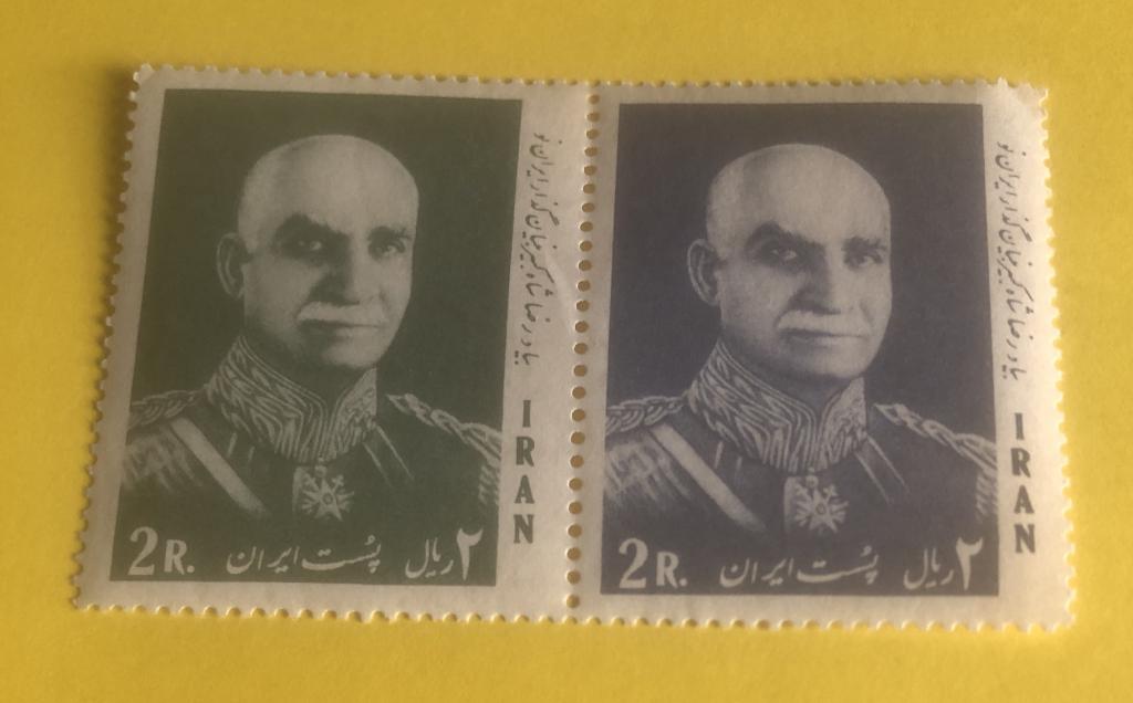 1966  Иран пехлеви шах ** пара