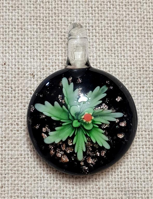 КУЛОН ПОДВЕСКА МУРАНО МУРАНСКОЕ СТЕКЛО 🔸🔹🔸59 21