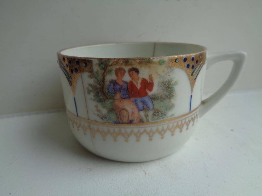 чашка-фарфор,Дулёво,ранняя,20-е.,годы.