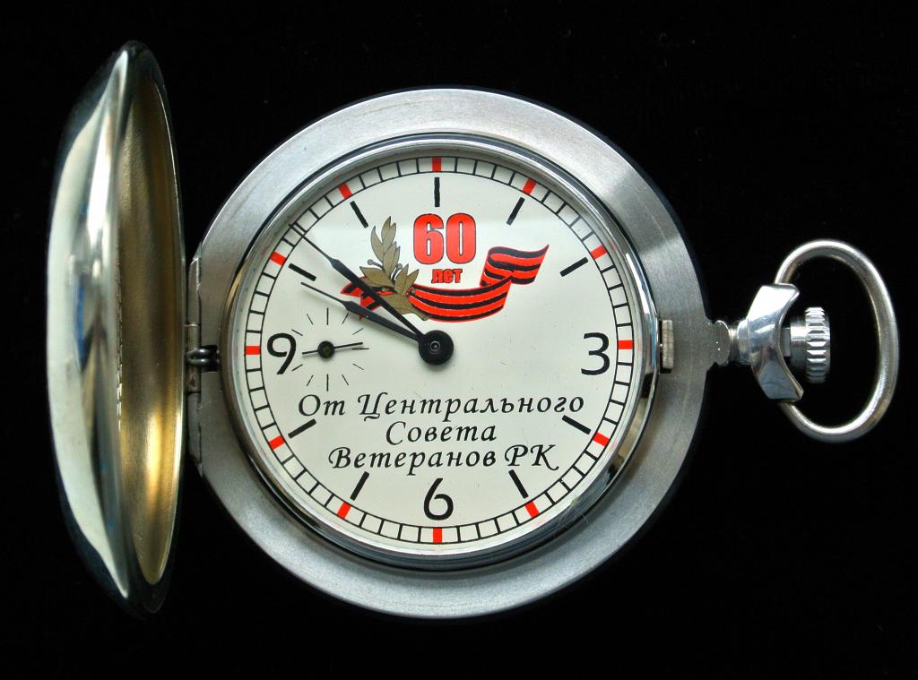 Часы карманные Молния. (на ходу,цепочка)