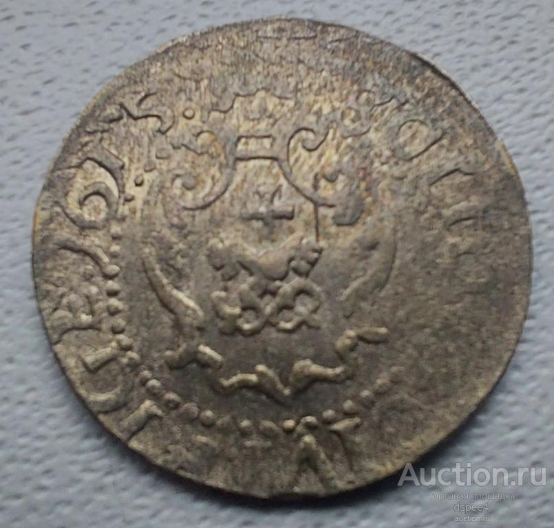 Рига солид 1615 Сигизмунд III UNC штемпельный блеск Речь Посполитая солид 1616