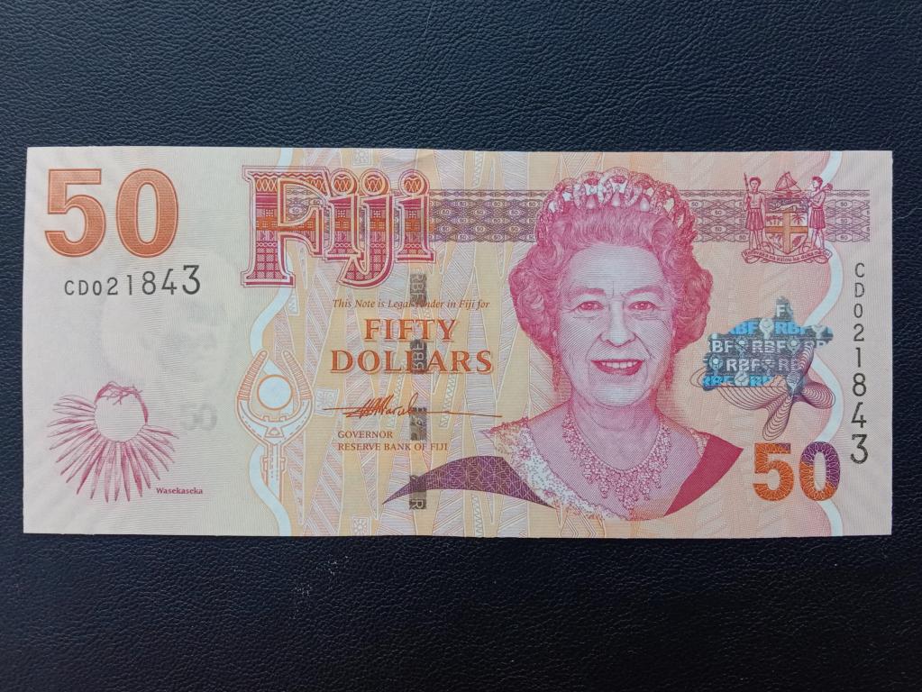 Фиджи 50 долларов 2007г.   UNC   Р.113