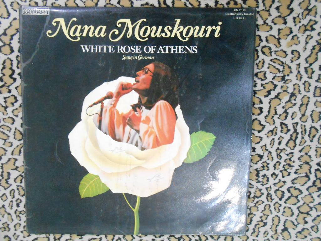 LP Nana Mouskouri – White Rose Of Athens (Sung In German)