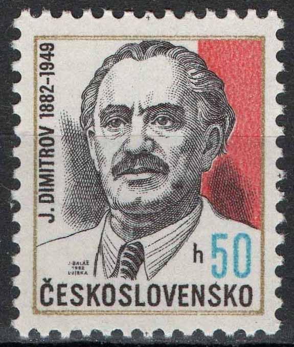 Чехословакия, 1982, Деятели, Политика, Димитров