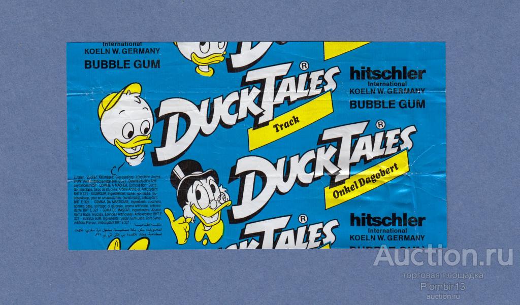 Обертка Германия Hitschler Duck Tales