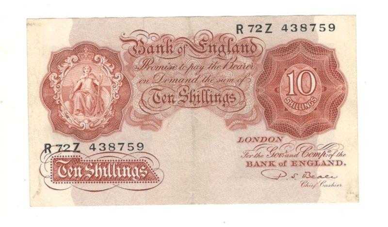 10 шиллингов 1948 Великобритания (029734)