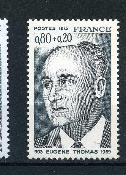 Франция. Эжен Томас. Французский учитель-социалист, профсоюзный деятель и политик. 1975.**