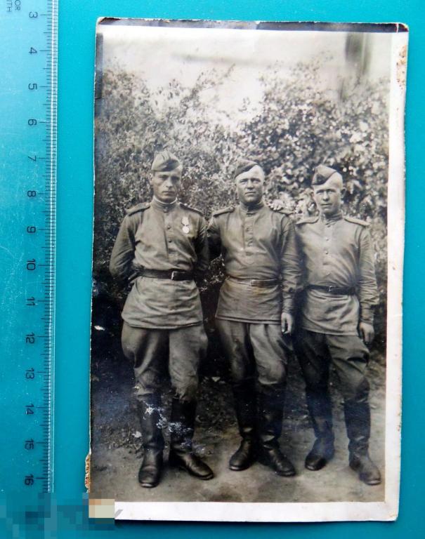 фото - СОЛДАТЫ 1940-е армия. медаль - R*