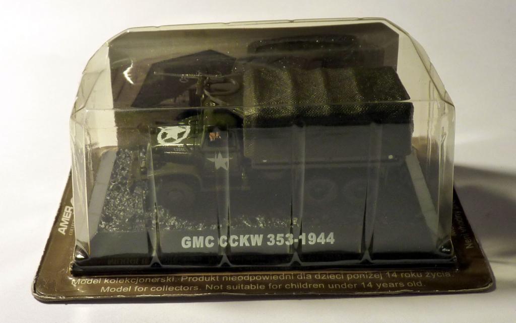 Масштабная модель GMC CCKW 353 - 1944 Amercom 1:72