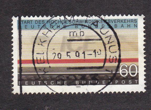ФРГ 1991 Старт высокоскоростной магистрали (3562)
