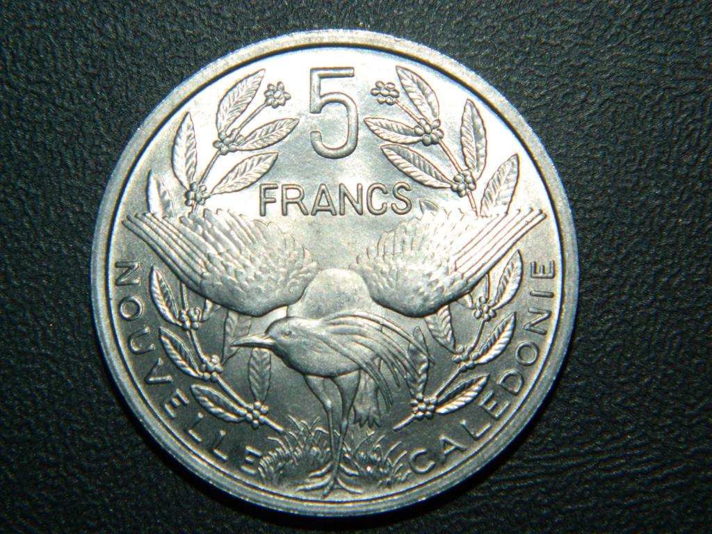 Новая Каледония 5 франков 1952 BU