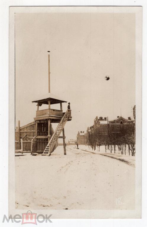 СПАССК-ПРИМОРСКИЙ. Вид. Улица. ТЮРЬМА при казармах. Вышка.Интервенция. Гражданская война.