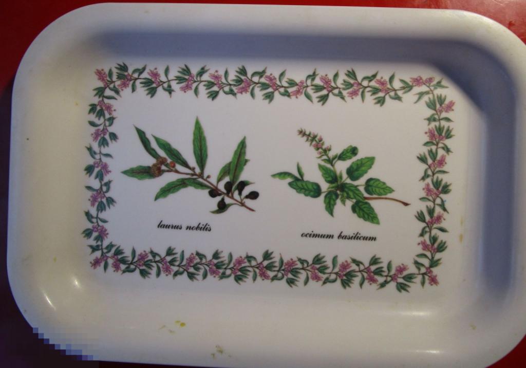 Пластмассовый поднос, Италия, 1990-е годы