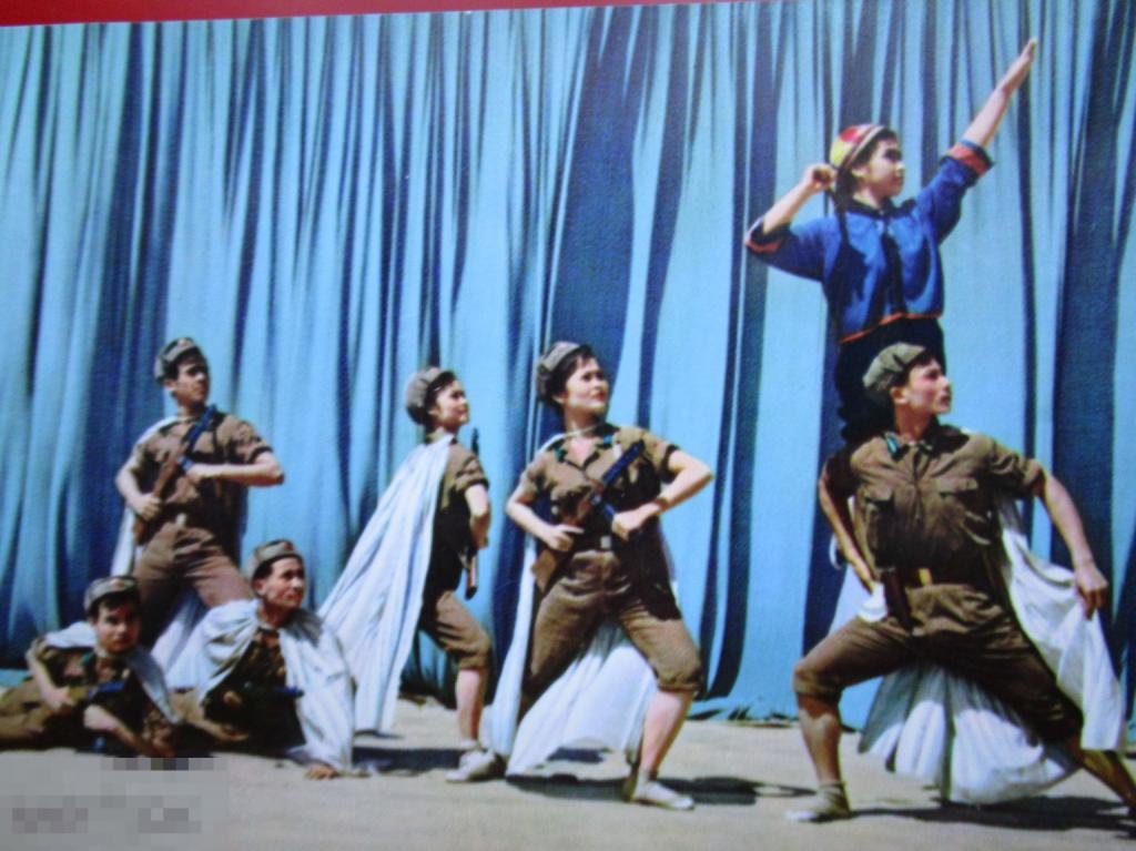 Открытки Вьетнама: "Сцена "Арест диверсанта-шпиона", чистая