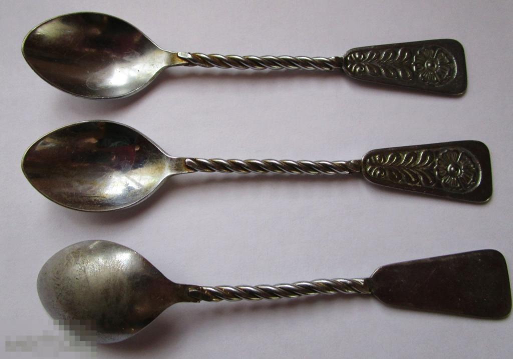 Чайная ложка, крученая, гибкая, 1970-е годы