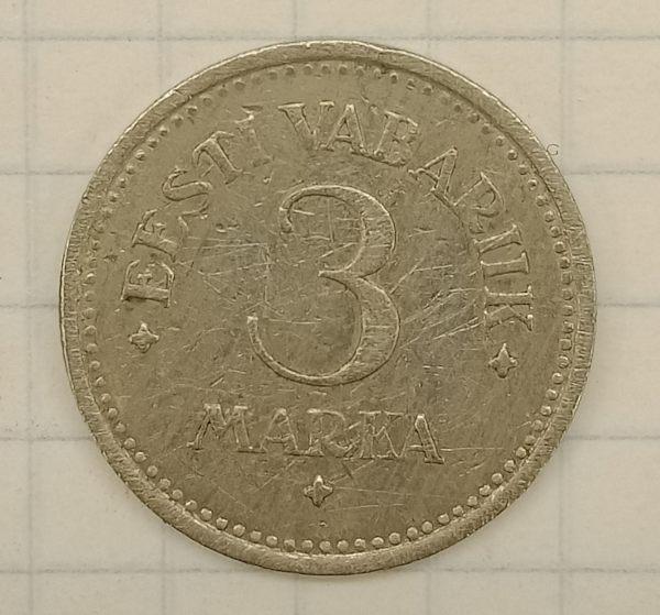 3 марки 1922 Эстония (029148)