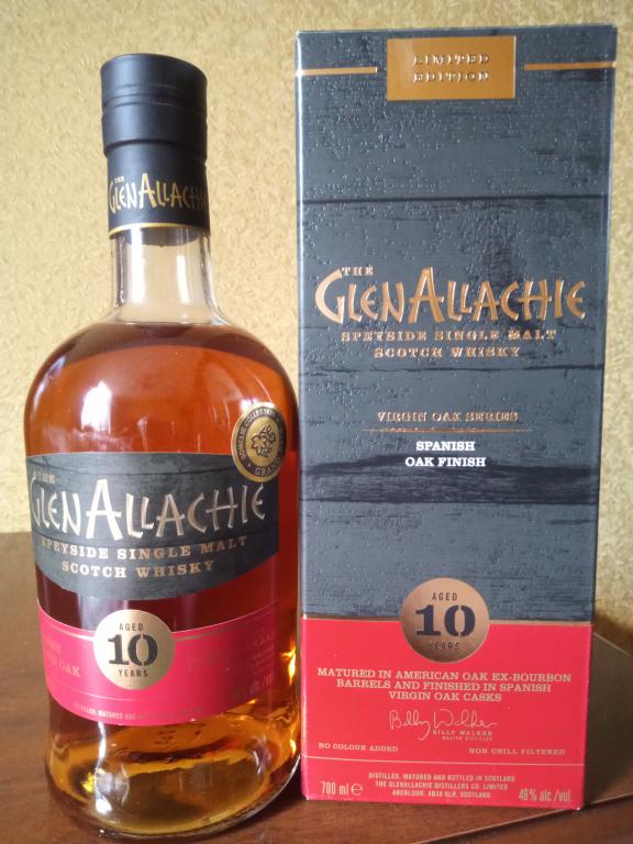 Виски Glenallachie 10 Virgin Oak Series - Spanish Oak.