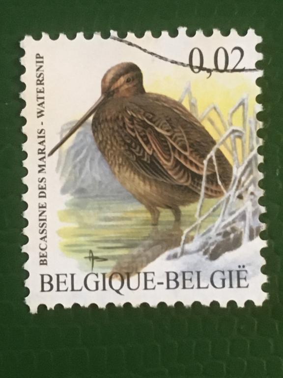 Марка. Птицы. Бельгия. 2009 г.
