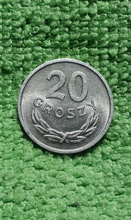20 грошей, 1962 год !!!!!, Польская Народная Республика (Польша)