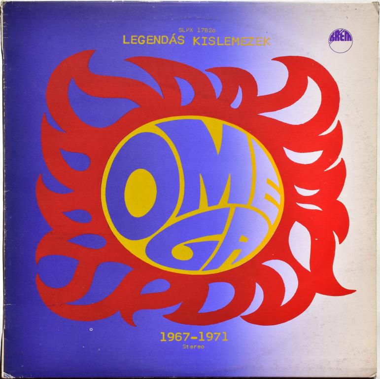 Omega "Legendas Kislemezek 1967-1971" 1984 Lp Hungary