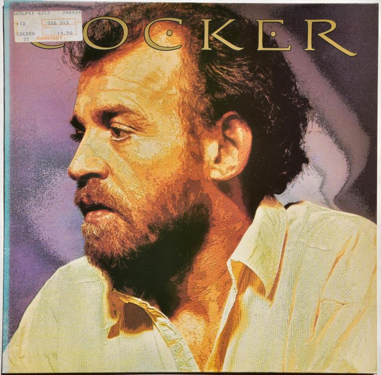 Joe Cocker "Cocker" 1986 Lp