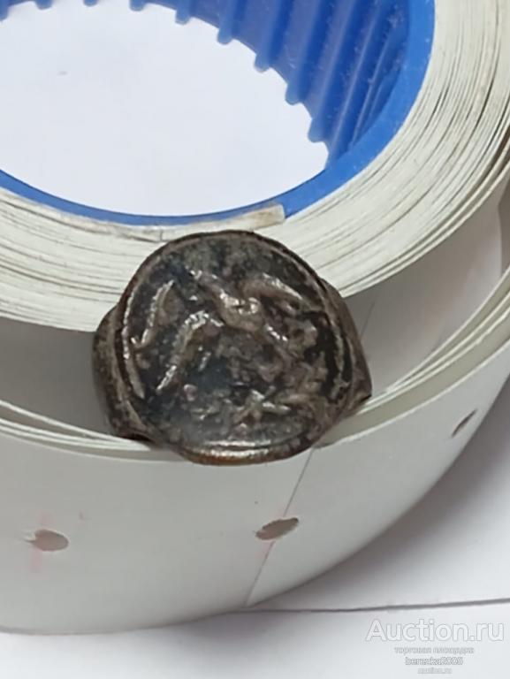 Перстень. 19 век Птица вестник/поспешайка (О 41)