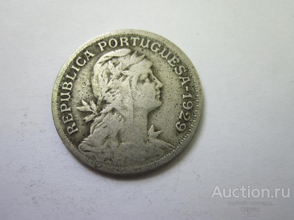 1929 Португалия 50 сентаво