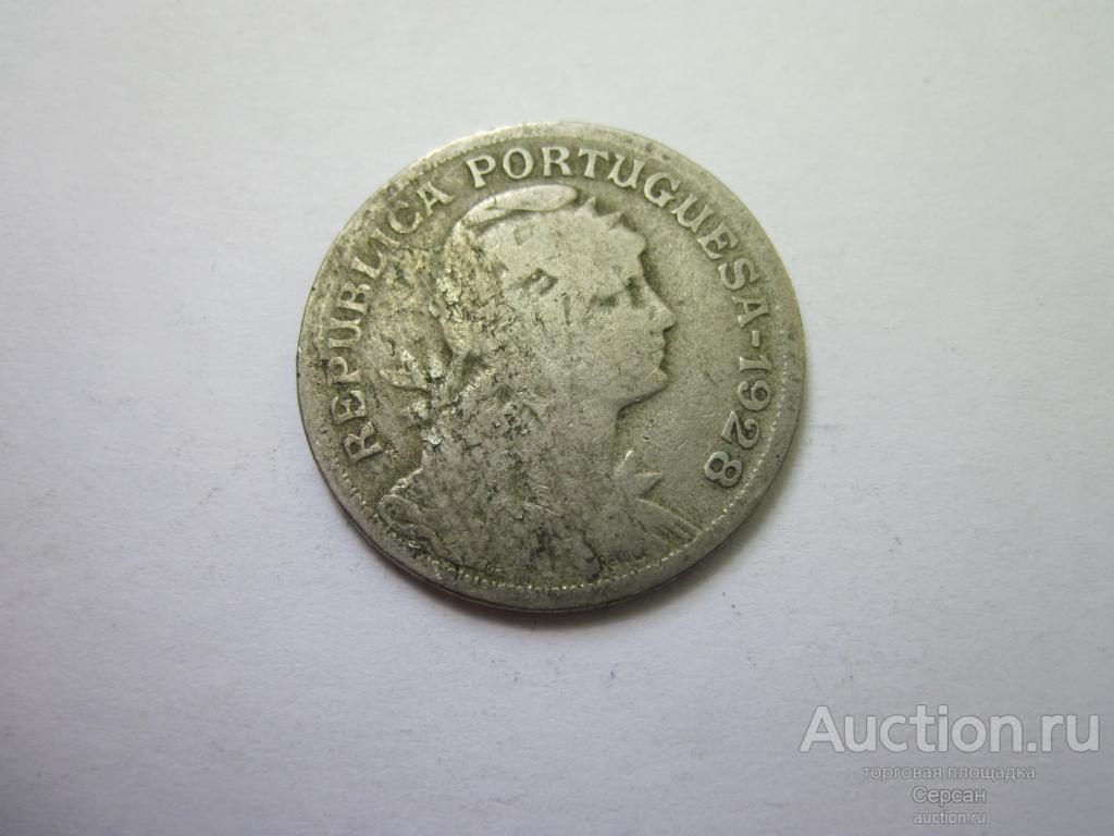 1928 Португалия 50 сентаво