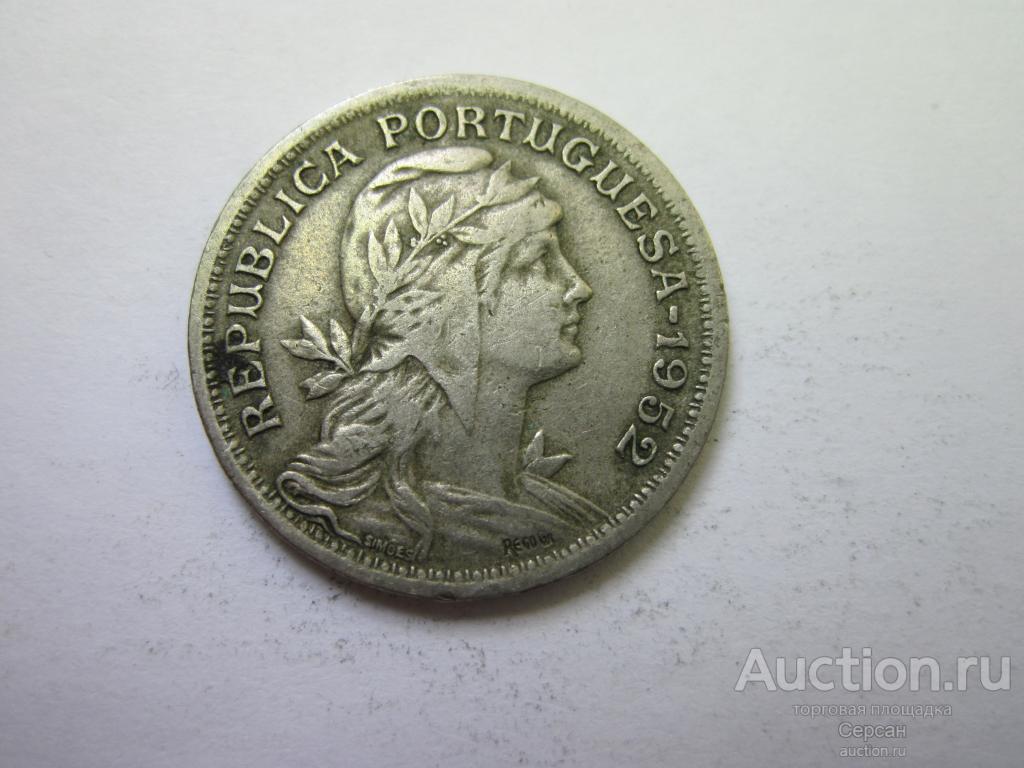 1952 Португалия 50 сентаво