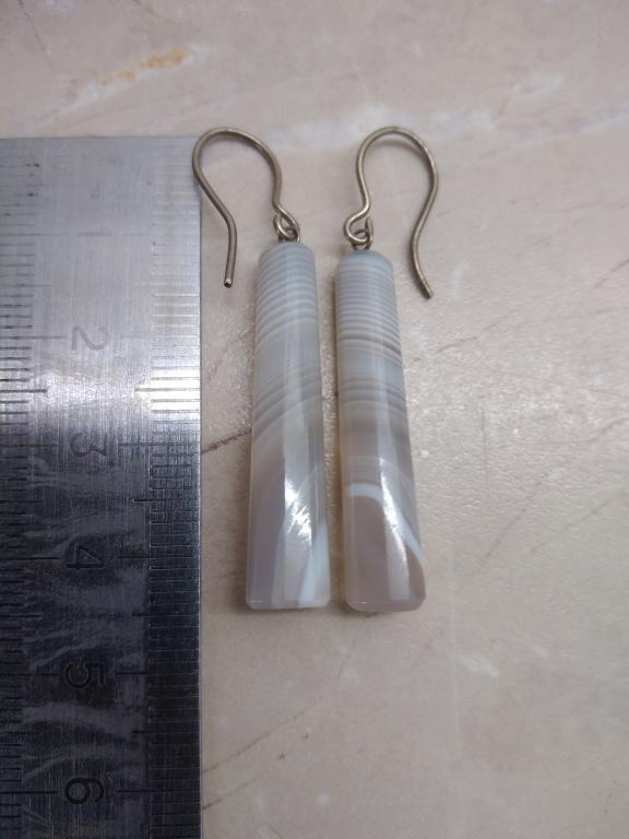 Серьги Камни времён СССР. Винтаж