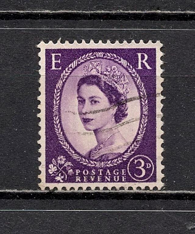 ❤1954 Великобритания Королева Елизавета II Стандарт Mi 262 MNG