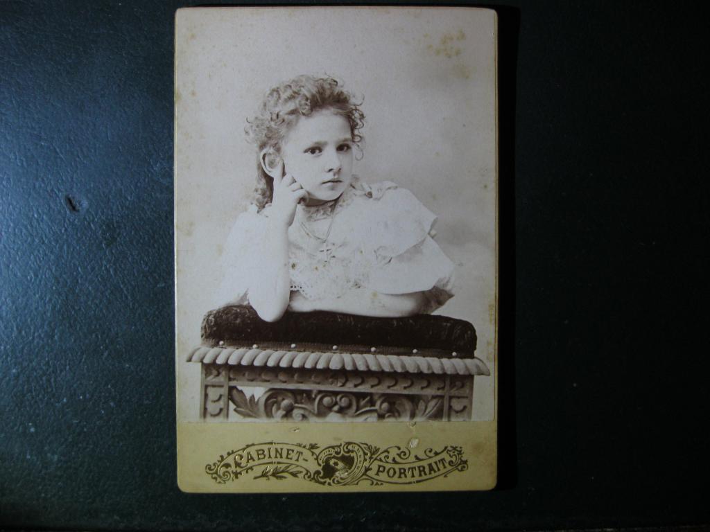 МАЛЫШКА-АРИСТОКРАТКА:МАЛЕНЬКАЯ ОСТЗЕЙСКАЯ БАРОНЕССА,ф.Братья ЧЕРВИНСКИЕ, ДВИНСК Витебская губ.1893г