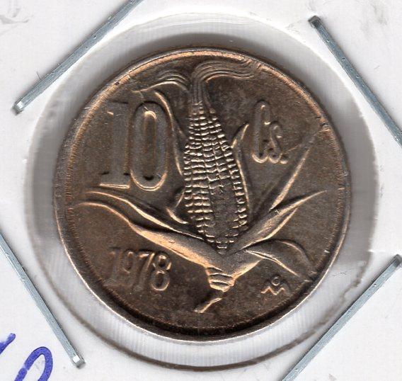 10 сентаво - Мексика - 1978