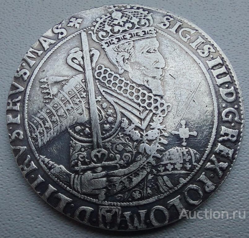 Польша талер 1628 Сигизмунд III из коллекции в коллекцию RRR