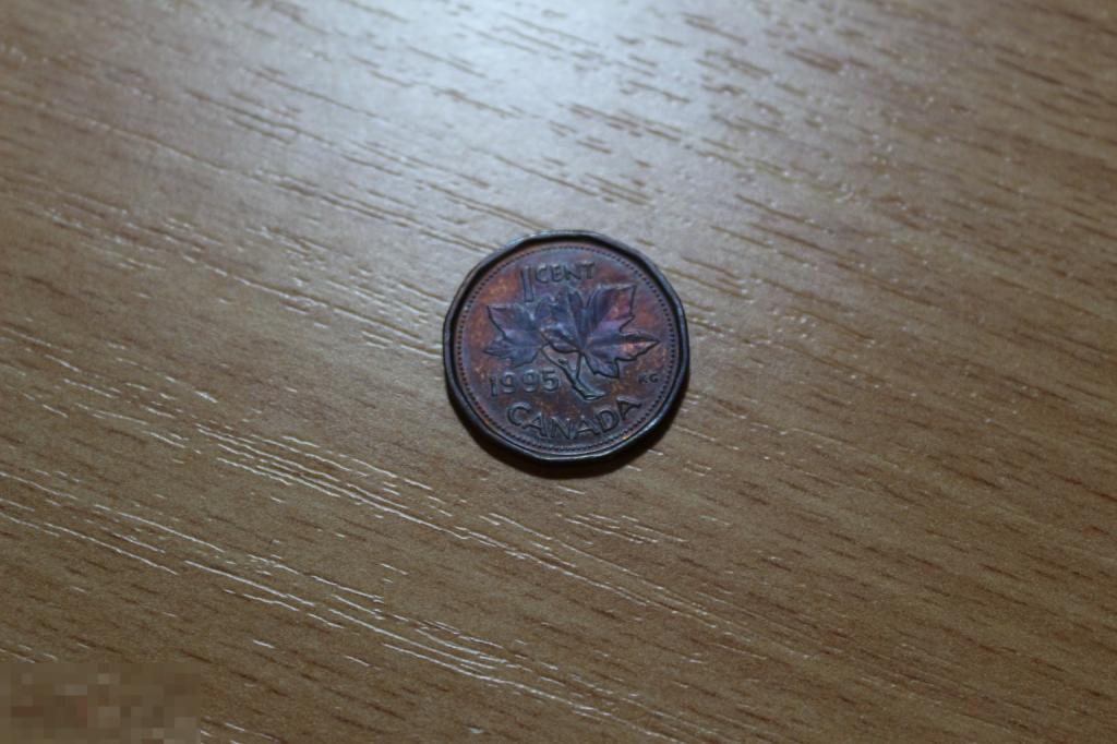 Канада 1 цент 1995 г.