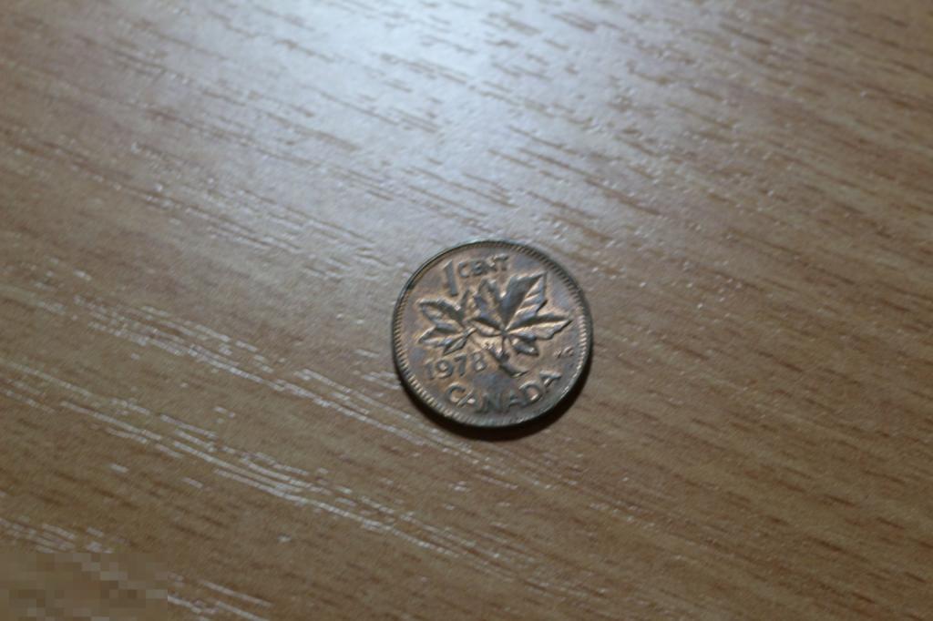 Канада 1 цент 1976 г.