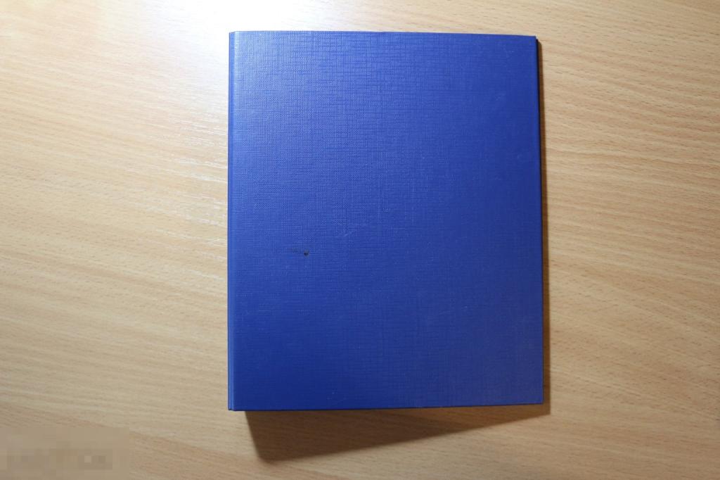 Листы для монет б/у  папка СССР на кольцах